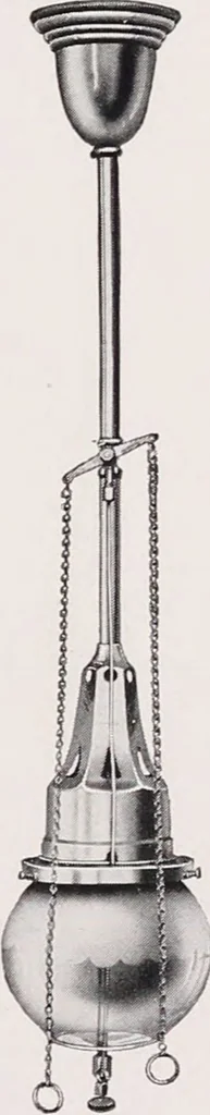 An illustration from Kerosene and gasoline lighting systems : for the illumination of stores, residences, halls, opera houses, churches, streets, boulevards, parks, wharves, railway stations, etc. : 1915-1916 / Nagel-Chase Mfg. Co, 1915, leaf 11