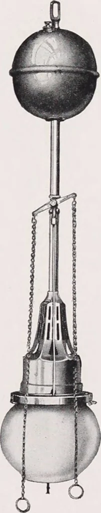 An illustration from Kerosene and gasoline lighting systems : for the illumination of stores, residences, halls, opera houses, churches, streets, boulevards, parks, wharves, railway stations, etc. : 1915-1916 / Nagel-Chase Mfg. Co, 1915, leaf 33