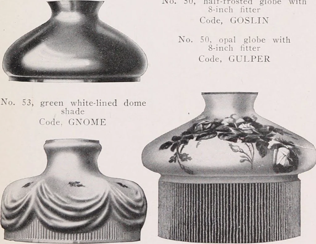 An illustration from Kerosene and gasoline lighting systems : for the illumination of stores, residences, halls, opera houses, churches, streets, boulevards, parks, wharves, railway stations, etc. : 1915-1916 / Nagel-Chase Mfg. Co, 1915, leaf 71
