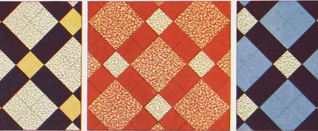 An illustration from Grès cérame, orvercéram éléments mosaíques d'or et d'argent, páte de verre / Produits céramiques de Maubeuge, société anonyme au capital de deux millions : Douzies-Maubeuge, Nord France, 1900, leaf 11