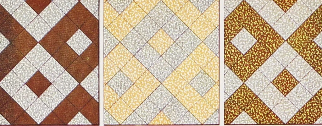 An illustration from Grès cérame, orvercéram éléments mosaíques d'or et d'argent, páte de verre / Produits céramiques de Maubeuge, société anonyme au capital de deux millions : Douzies-Maubeuge, Nord France, 1900, leaf 13