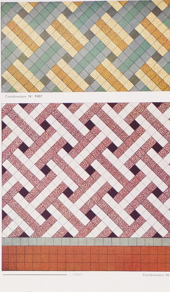 An illustration from Grès cérame, orvercéram éléments mosaíques d'or et d'argent, páte de verre / Produits céramiques de Maubeuge, société anonyme au capital de deux millions : Douzies-Maubeuge, Nord France, 1900, leaf 41
