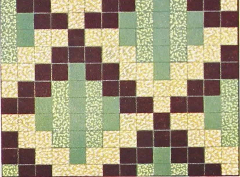 An illustration from Grès cérame, orvercéram éléments mosaíques d'or et d'argent, páte de verre / Produits céramiques de Maubeuge, société anonyme au capital de deux millions : Douzies-Maubeuge, Nord France, 1900, leaf 57
