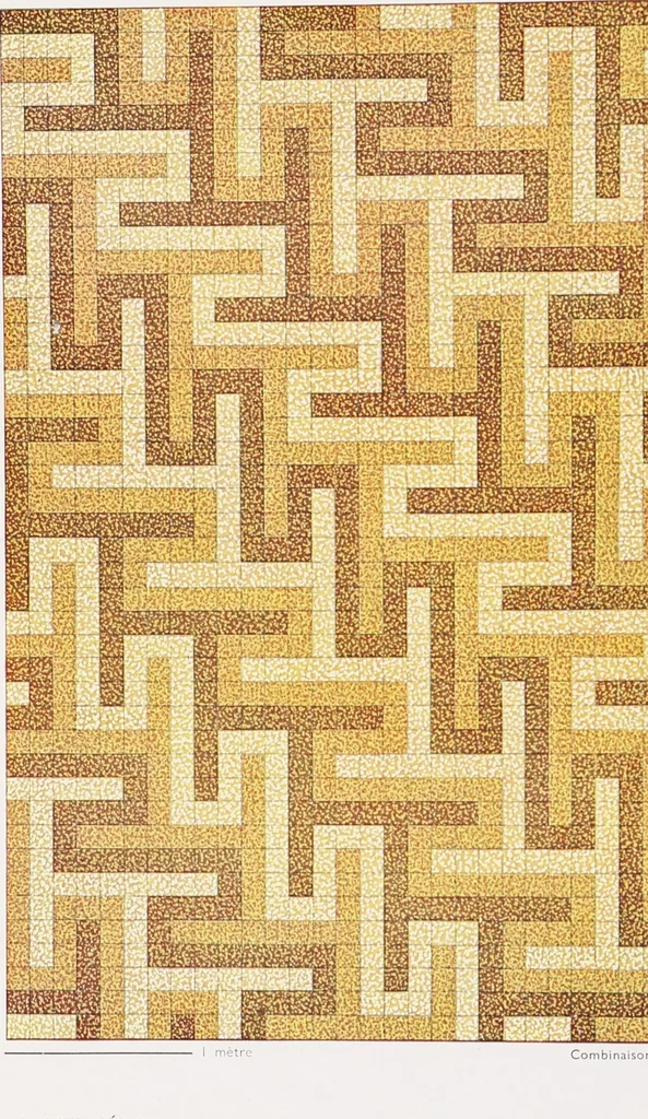 An illustration from Grès cérame, orvercéram éléments mosaíques d'or et d'argent, páte de verre / Produits céramiques de Maubeuge, société anonyme au capital de deux millions : Douzies-Maubeuge, Nord France, 1900, leaf 59