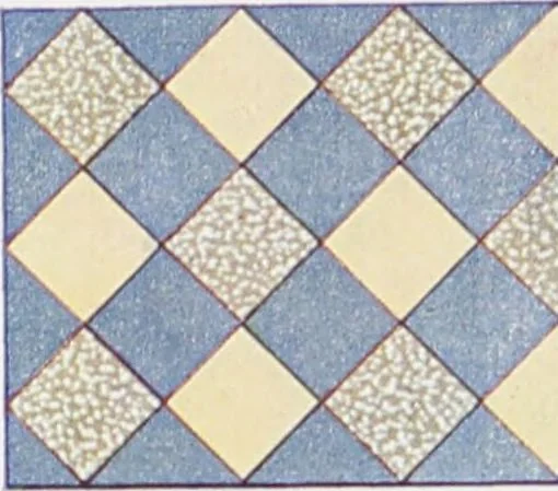 An illustration from Grès cérame, orvercéram éléments mosaíques d'or et d'argent, páte de verre / Produits céramiques de Maubeuge, société anonyme au capital de deux millions : Douzies-Maubeuge, Nord France, 1900, leaf 7
