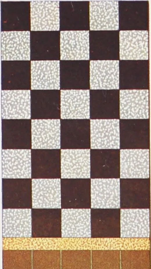 An illustration from Grès cérame, orvercéram éléments mosaíques d'or et d'argent, páte de verre / Produits céramiques de Maubeuge, société anonyme au capital de deux millions : Douzies-Maubeuge, Nord France, 1900, leaf 7