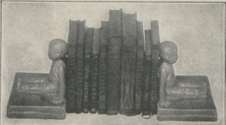 An illustration from Rookwood book-ends / the Rookwood Pottery Company, 1900, leaf 4
