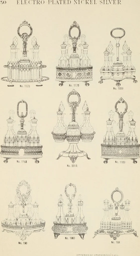 An illustration from [Catalogue of 19th century British plated and unplated art metal-work]., 1880, leaf 34
