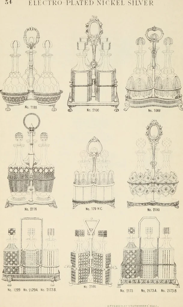An illustration from [Catalogue of 19th century British plated and unplated art metal-work]., 1880, leaf 38