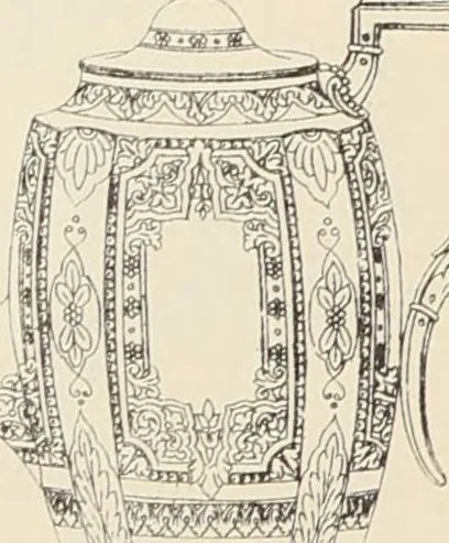 An illustration from [Catalogue of 19th century British plated and unplated art metal-work]., 1880, leaf 42