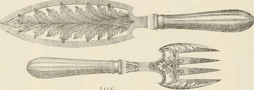 An illustration from [Catalogue of 19th century British plated and unplated art metal-work]., 1880, leaf 62