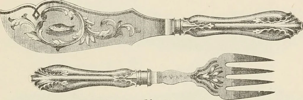 An illustration from [Catalogue of 19th century British plated and unplated art metal-work]., 1880, leaf 63