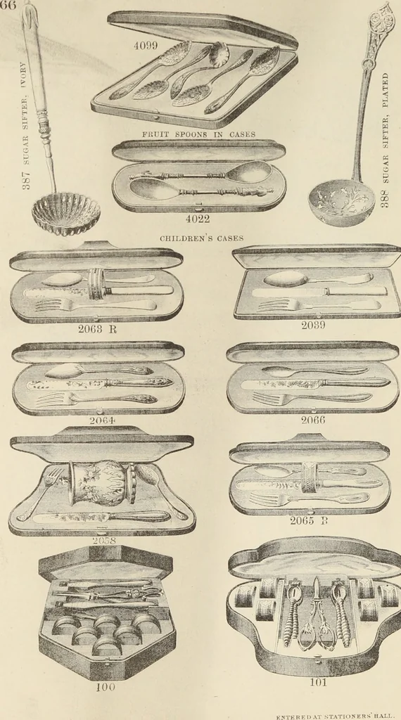 An illustration from [Catalogue of 19th century British plated and unplated art metal-work]., 1880, leaf 70