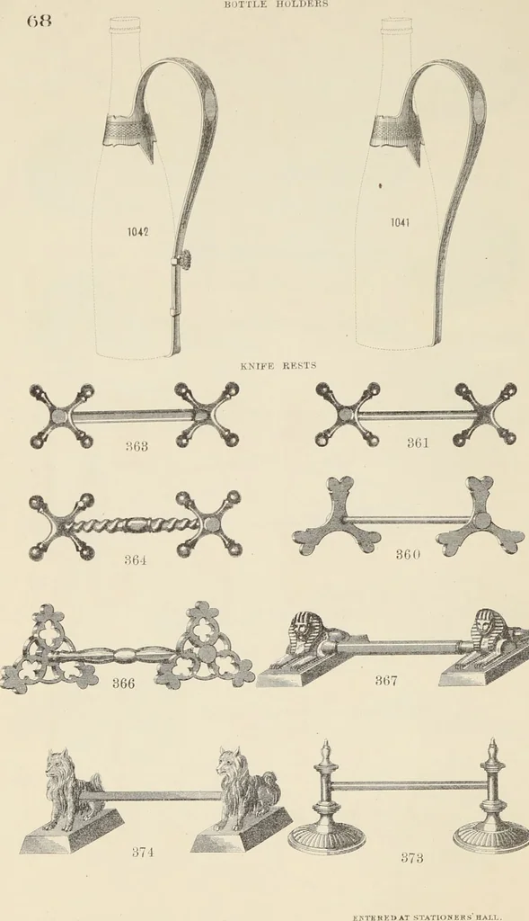 An illustration from [Catalogue of 19th century British plated and unplated art metal-work]., 1880, leaf 72
