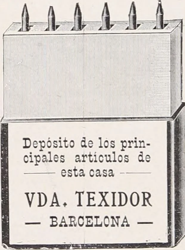 An illustration from Viuda de E. Texidor : Articulos para dibujo, pintura y arquitectura : suplemento al catálogo general, 1910, leaf 117