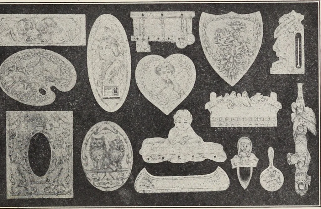 An illustration from Bloomingdales : Diary 1910 and catalog, giving prices and details of high grade merchandise and various other interesting information / Bloomingdale Bros., 1910, leaf 107