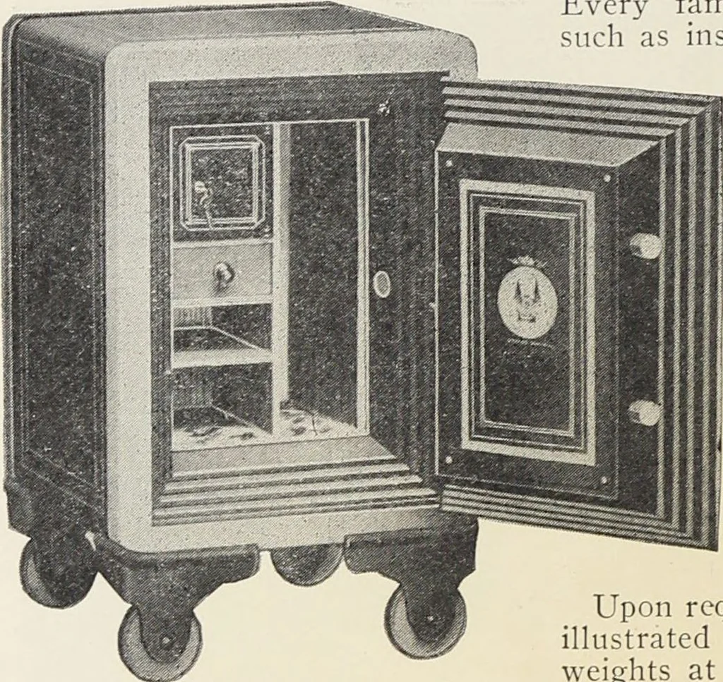 An illustration from Bloomingdales : Diary 1910 and catalog, giving prices and details of high grade merchandise and various other interesting information / Bloomingdale Bros., 1910, leaf 108