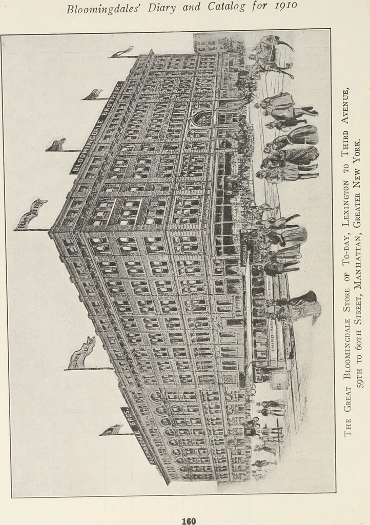 An illustration from Bloomingdales : Diary 1910 and catalog, giving prices and details of high grade merchandise and various other interesting information / Bloomingdale Bros., 1910, leaf 162