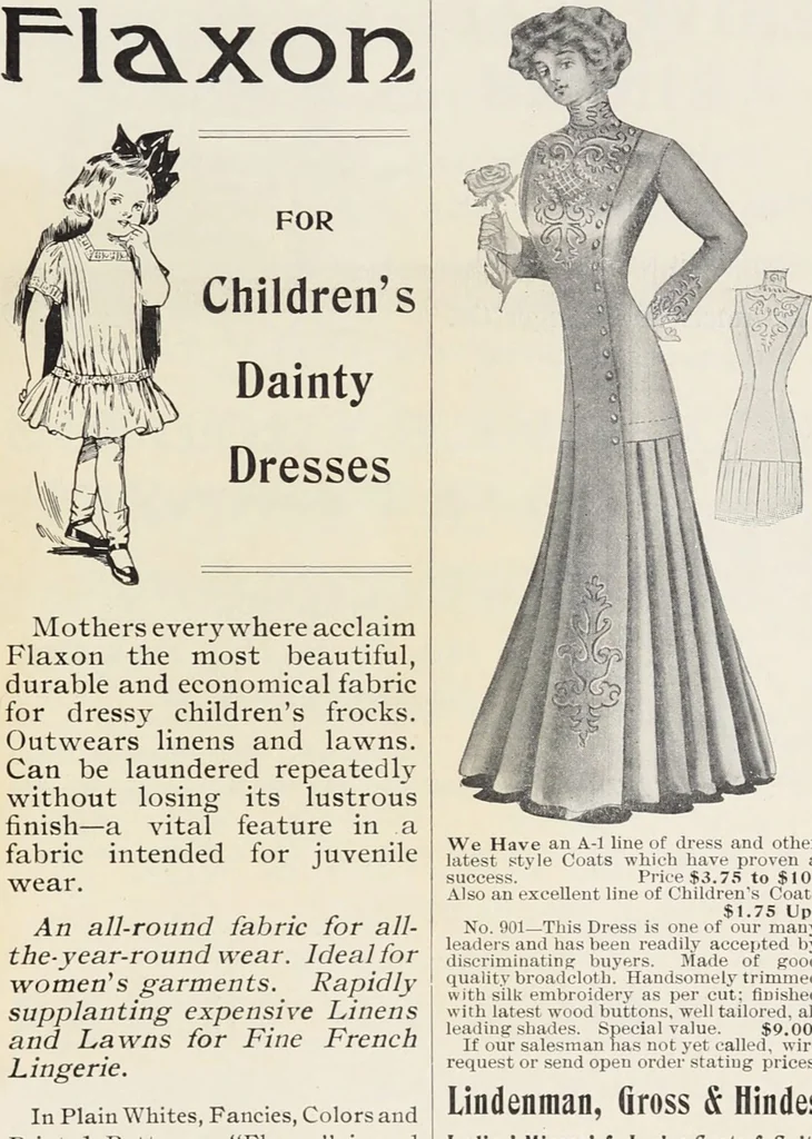 An illustration from Bloomingdales : Diary 1910 and catalog, giving prices and details of high grade merchandise and various other interesting information / Bloomingdale Bros., 1910, leaf 189