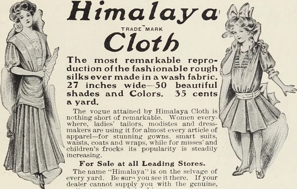 An illustration from Bloomingdales : Diary 1910 and catalog, giving prices and details of high grade merchandise and various other interesting information / Bloomingdale Bros., 1910, leaf 29