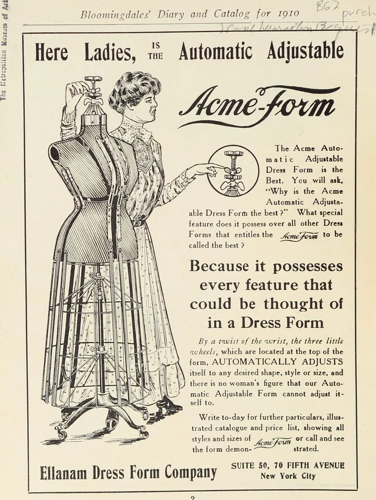 An illustration from Bloomingdales : Diary 1910 and catalog, giving prices and details of high grade merchandise and various other interesting information / Bloomingdale Bros., 1910, leaf 4