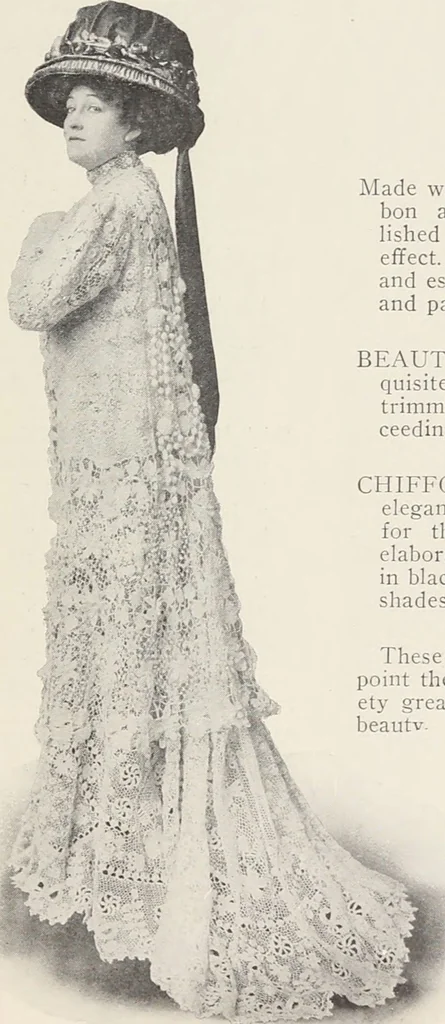 An illustration from Bloomingdales : Diary 1910 and catalog, giving prices and details of high grade merchandise and various other interesting information / Bloomingdale Bros., 1910, leaf 43