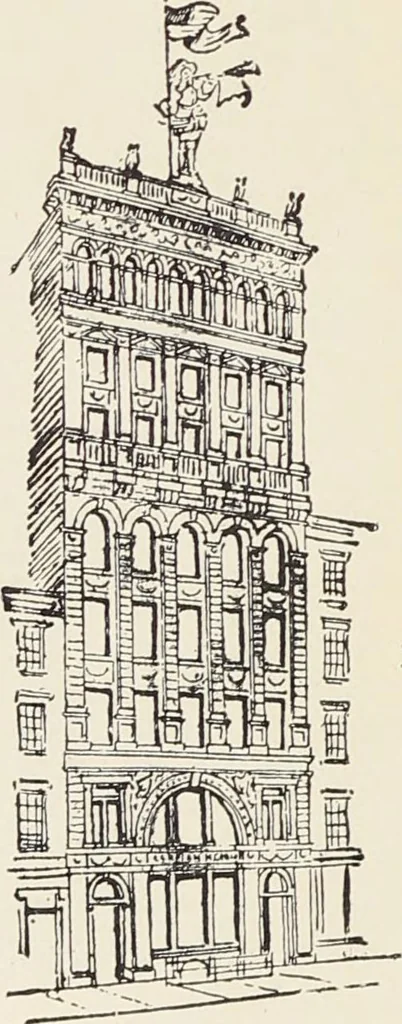 An illustration from Bloomingdales : Diary 1910 and catalog, giving prices and details of high grade merchandise and various other interesting information / Bloomingdale Bros., 1910, leaf 6