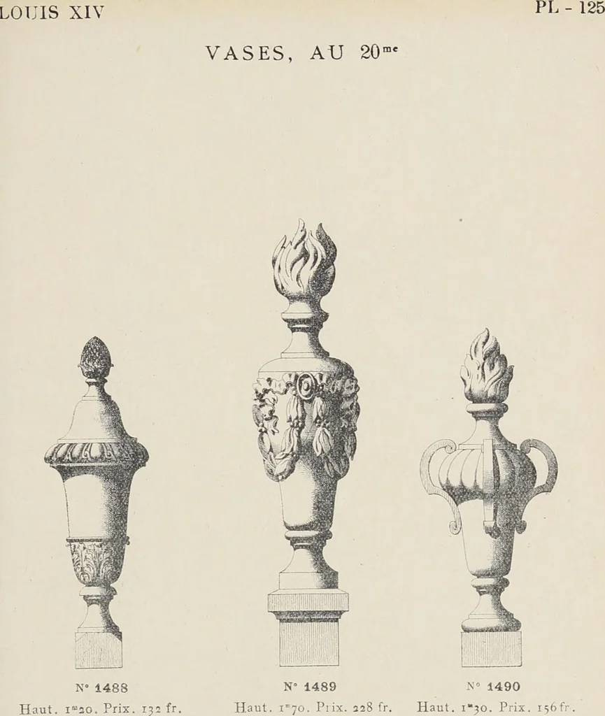 An illustration from Ornements d'architecture / Bonfils & Laval, 1901, leaf 139