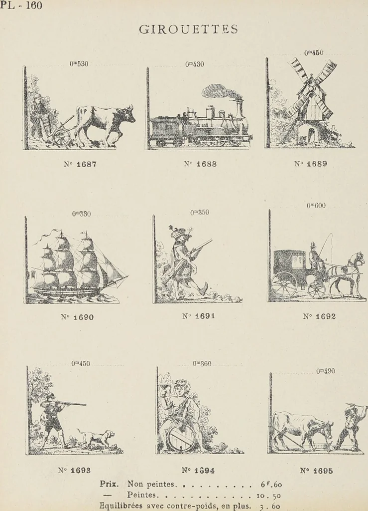 An illustration from Ornements d'architecture / Bonfils & Laval, 1901, leaf 176