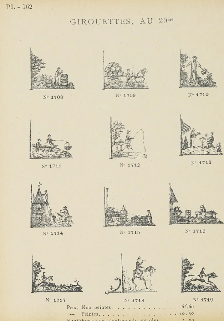 An illustration from Ornements d'architecture / Bonfils & Laval, 1901, leaf 178
