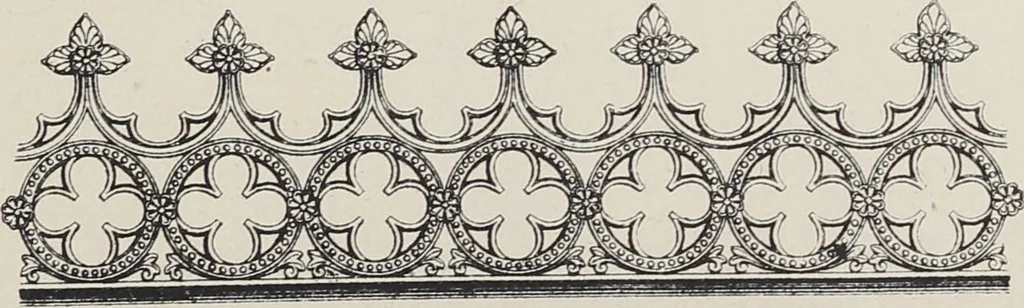 An illustration from Ornements d'architecture / Bonfils & Laval, 1901, leaf 215