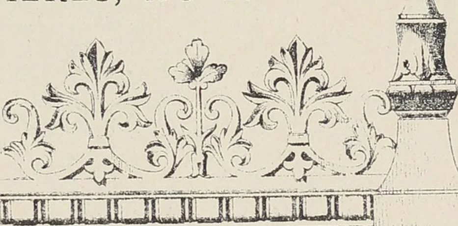 An illustration from Ornements d'architecture / Bonfils & Laval, 1901, leaf 231