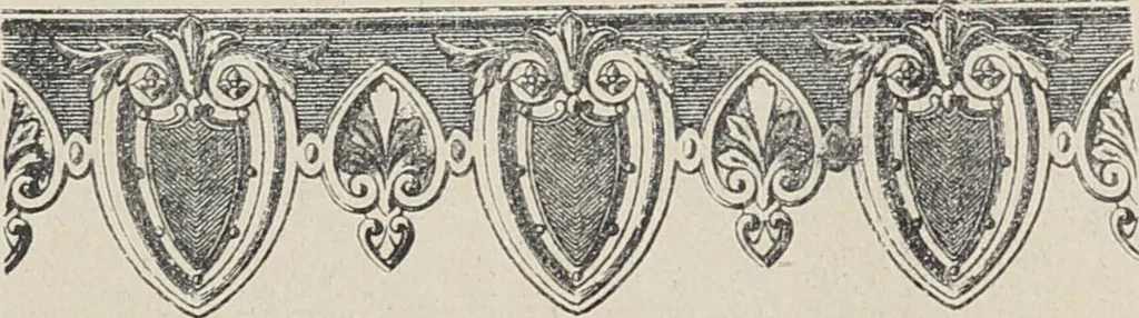 An illustration from Ornements d'architecture / Bonfils & Laval, 1901, leaf 249