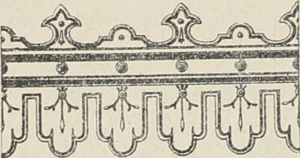An illustration from Ornements d'architecture / Bonfils & Laval, 1901, leaf 252