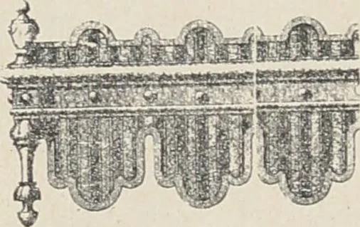 An illustration from Ornements d'architecture / Bonfils & Laval, 1901, leaf 253