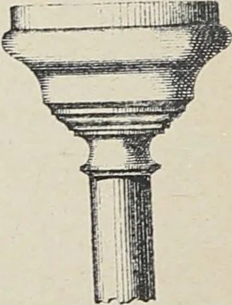 An illustration from Ornements d'architecture / Bonfils & Laval, 1901, leaf 286