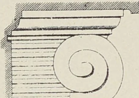 An illustration from Ornements d'architecture / Bonfils & Laval, 1901, leaf 292