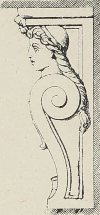 An illustration from Ornements d'architecture / Bonfils & Laval, 1901, leaf 292