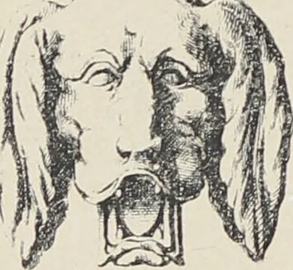 An illustration from Ornements d'architecture / Bonfils & Laval, 1901, leaf 294