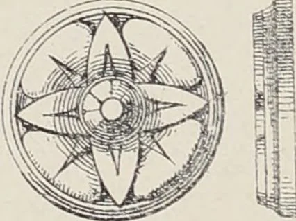 An illustration from Ornements d'architecture / Bonfils & Laval, 1901, leaf 311