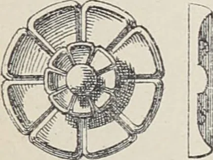 An illustration from Ornements d'architecture / Bonfils & Laval, 1901, leaf 311