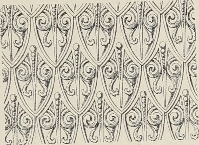 An illustration from Ornements d'architecture / Bonfils & Laval, 1901, leaf 323