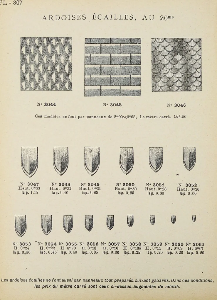 An illustration from Ornements d'architecture / Bonfils & Laval, 1901, leaf 324