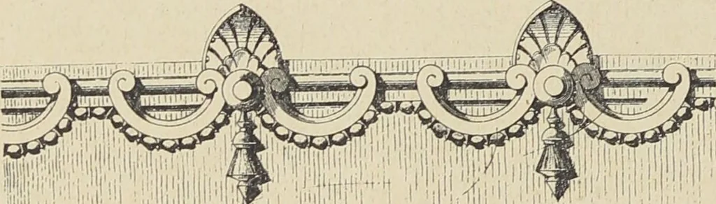 An illustration from Ornements d'architecture / Bonfils & Laval, 1901, leaf 54