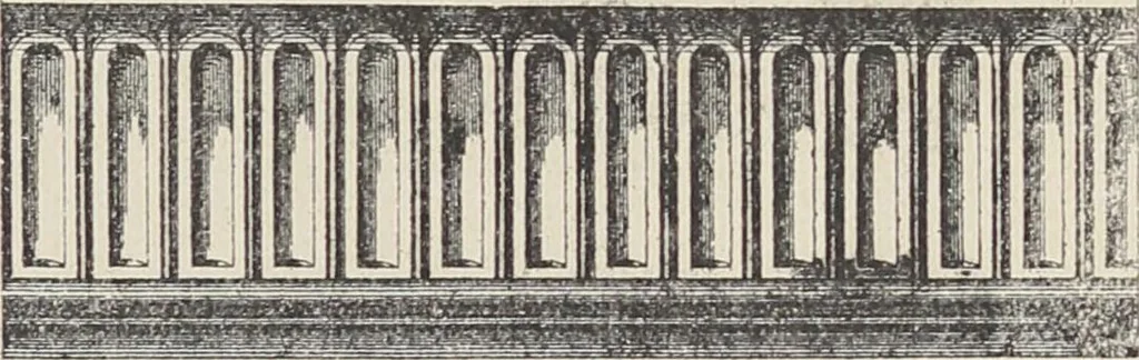 An illustration from Ornements d'architecture / Bonfils & Laval, 1901, leaf 57