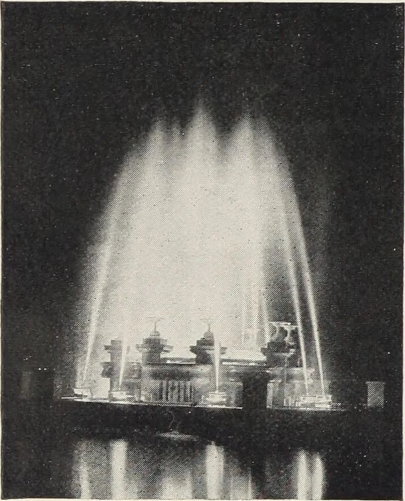 An illustration from Darlington's electric fountains / by Frederick W. Darlington, 1899, leaf 32