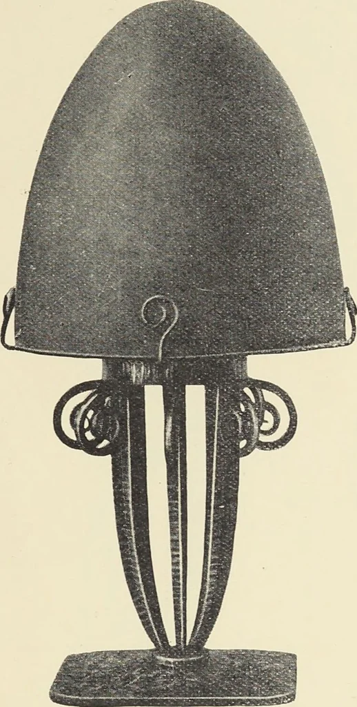 An illustration from Fer forgé / Vasseur & Cie, 1920, leaf 13