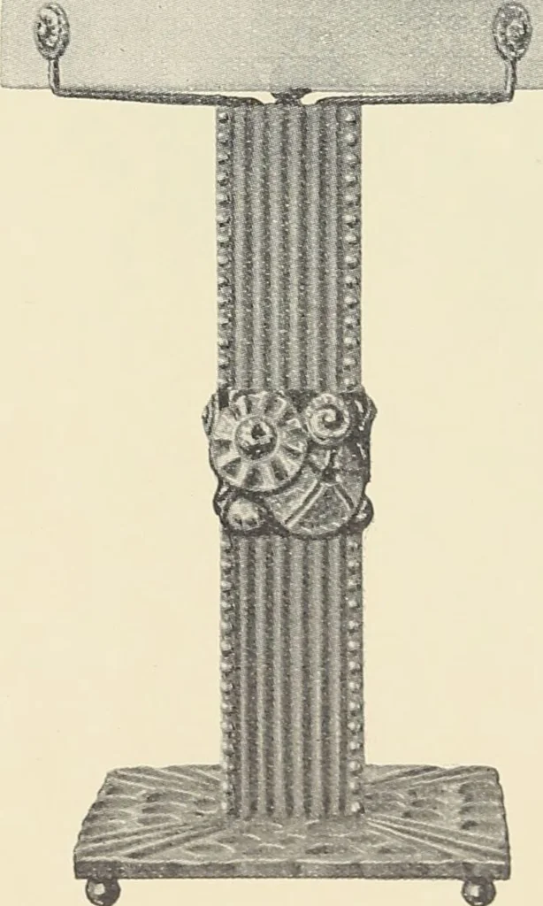 An illustration from Fer forgé / Vasseur & Cie, 1920, leaf 13