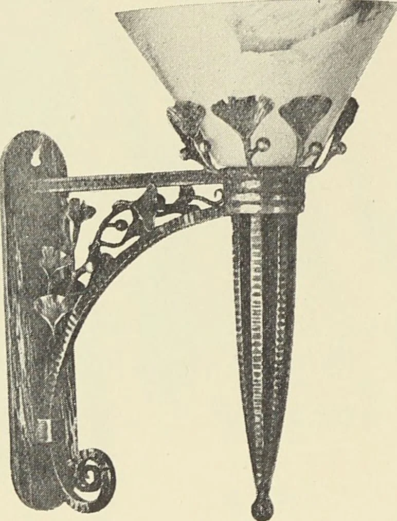 An illustration from Fer forgé / Vasseur & Cie, 1920, leaf 24