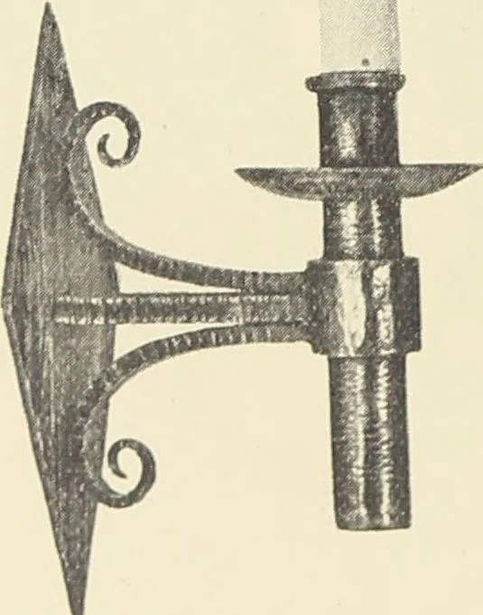 An illustration from Fer forgé / Vasseur & Cie, 1920, leaf 24